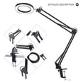 thumbnail image 2 of Yeacher Lampe Grossissante LED 5X avec Pince Lampe de Bureau Mains Libres Bras Pivotant Lampe Réglable Alimentée par USB Loupe 3 Modes Dimmable Lampe LED avec Loupe, 2 of 8