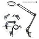 thumbnail image 2 of Lupa de mesa con luz LED USB 5X, base giratoria y abrazadera - Modelo compacto con lente de 105mm y cable de 140cm, 2 of 6
