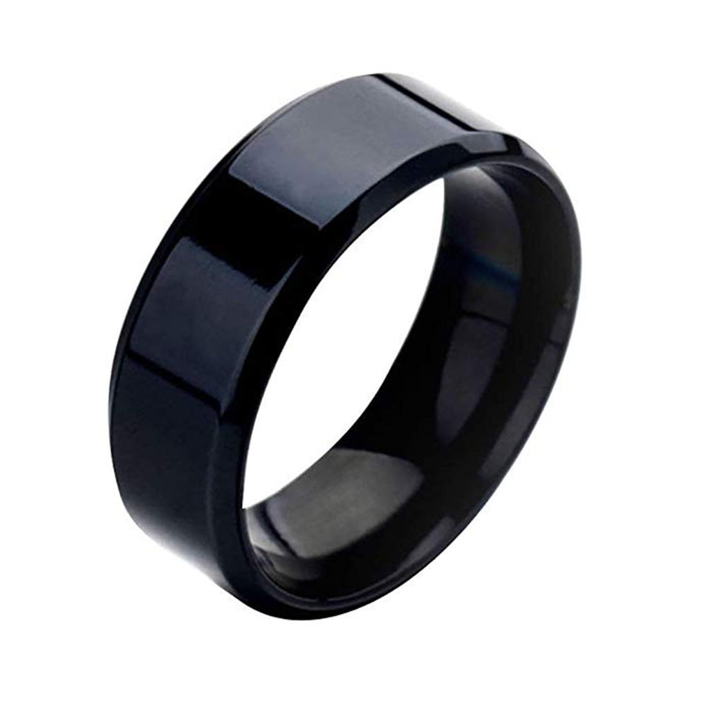 Peigen Couple Rings-Stainless Steel Mirror Finger Rings-Fashion Simple Unisex Lovers Stainless Steel Mirror Finger Rings Jewelry Gifts Peigen Couple Rings-Stainless Steel Mirror Finger Rings-Fashion Simple Unisex Lovers Stainless Steel Mirror Finger Rings Jewelry Gifts