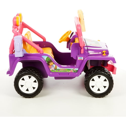 Power Wheels Nickelodeon Dora And Friends Jeep Wrangler Walmart Canada