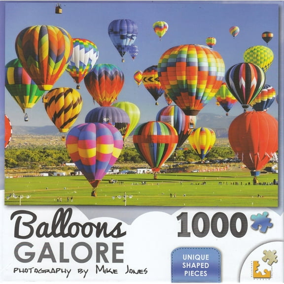 Balloons Galore 1000 Piece Puzzle - Balloons Take Flight