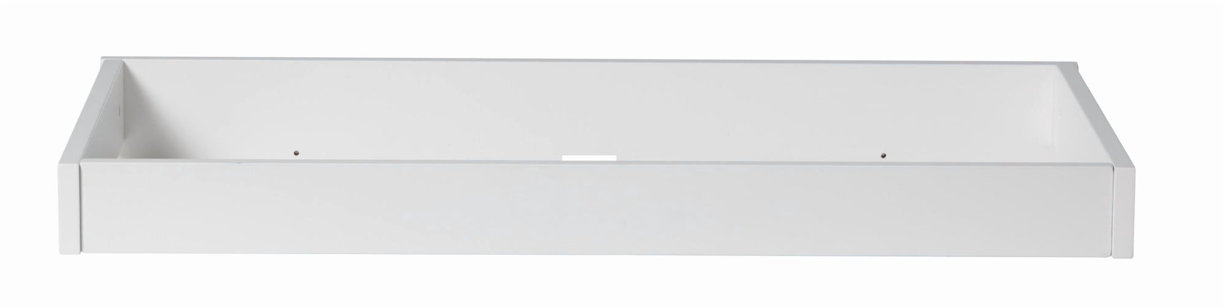 Little Seeds Single Topper for Infant Diaper Changing Table, True White
