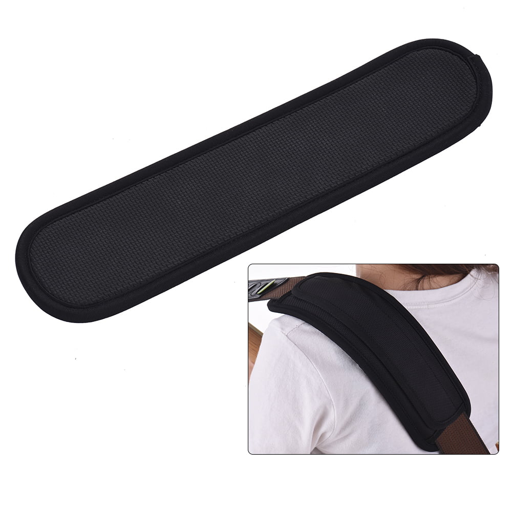 Comfortable/removable shoulder pad for guitar straps