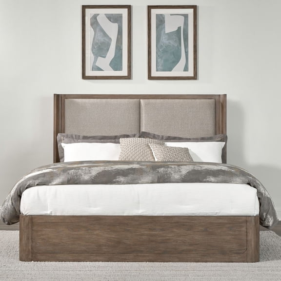 Liberty Furniture South Bend California King Shelter Bed Frame - Brown