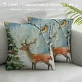 thumbnail image 3 of Qinduosi Pillow Covers ,Christmas Pillow Covers, Decorations for Home,Christmas Pillow ,Christmas Bedroom Decor,Farmhouse Christmas Decor,Christmas Decor Pillow Cover, 3 of 5
