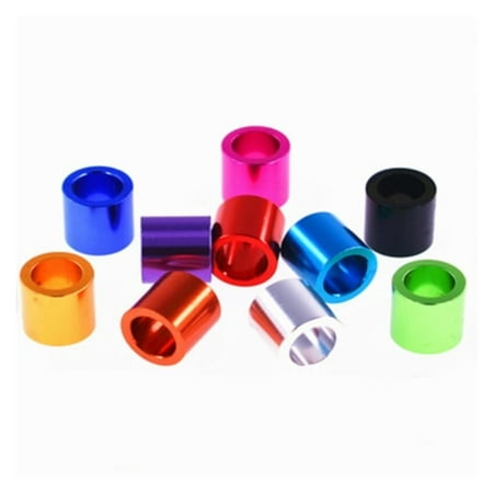 

LHX10pcs Aluminum Bushing Gasket M3 M4 M5 M6 Colourful Aluminum Washer Round Hollow No Thread Standoff Spacer A1 (Color : Red Size : M5 10PC_Thickness 3MM)-0810