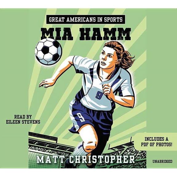 Great Americans in Sports:  Mia Hamm (CD-Audio)