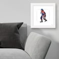 thumbnail image 2 of Gallery Pops Wayne Gretzky - Art Sketch Oilers Skating Wall Art, White Framed Version, 12" x 12", 2 of 5