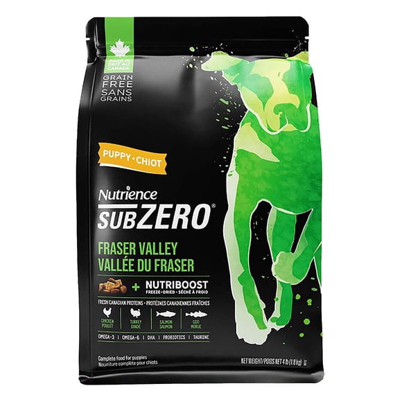 Puppy - SubZero Grain Free - Fraser Valley - Dry Dog Food