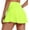 Green Citrine, variant on Women's Tennis Skirts High Waisted Pleated Athletic Skort with Pockets Lightweight Golf Running Workout Sports