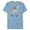 Ocean Blue, variant on Disney 100 Years of Wonder Peter Pan Tinker Bell Muted D100 - Short Sleeve Blended T-Shirt for Adults - Customized-Ocean Blue