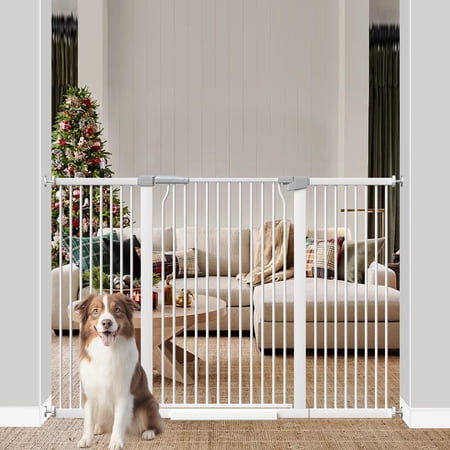 Safety Gate 54.8-60.2''W 41'' Extra Tall Doorway Stair Pet Use