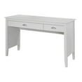 thumbnail image 1 of Spencer White Finish Wood Desk with 2 Drawers, 1 of 1