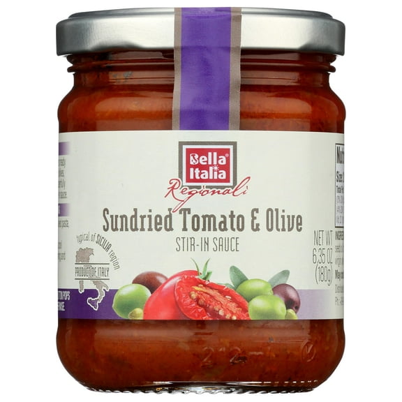BELLA ITALIA Sundried Tomato & Olive KKS1 Stir In Sauce, 6.35 OZ