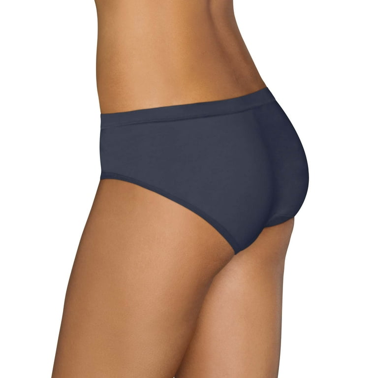 6pr Ladies Hanes Thongs Sizes S-2X Microfiber Comfort Flex Fit Stretch  Underwear
