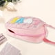 thumbnail image 2 of 1 Pc Bolsa de Maquillaje Portátil con Asa Lateral para Mujeres, Amor, para Viajes, Vacaciones, Camping, Rosa PU, 2 of 3