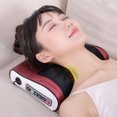 thumbnail image 4 of Electric Neck Massager Pillow with Adjustable Heat Compress Cervical Waist Vibration Massage Pillow Rechargeable Neck And Back Kneading Tool, 4 of 8