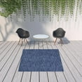 thumbnail image 6 of HomeRoots 7' X 7' Navy Blue Square Non Skid Indoor Outdoor Area Rug, 6 of 6