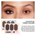thumbnail image 3 of TQEHS Paleta de maquillaje en polvo para cejas de 3 colores, resistente al agua, para realzar las cejas Y9Q5, 3 of 5