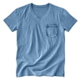 thumbnail image 3 of Aofany Big and Tall T Shirts for Men Lightweight Casual Short Sleeve Basic Tees Summer V Neck Loose Fit Tops, 3 of 4