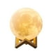 thumbnail image 2 of Luz de la Noche de Luna, Lámpara de Luna 3d Decorativa Con Soporte de Madera para Dormitorio, 2 of 8