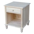 thumbnail image 1 of International Concepts Table de Fin Inachevée Carrée de Chalet, 1 of 9