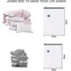 thumbnail image 2 of 2025 Clothes storage bags 8 pack vacuum sealed reusable 80x60+60x40cm, 2 of 5