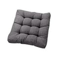thumbnail image 2 of Student & Office Chair Cushion | 45x45cm Solid Color Foam Pad with Non-Slip Bottom & Tie Straps | Includes 1 Seat Cushion for Desk, Dining & Rocking Chairs, 2 of 5