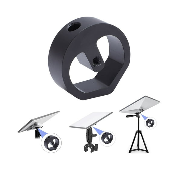 Satellite Tripod Mount Adapter, Satellite Tripod Pipe Adapter Aluminum Alloy 1/4in-20 Threaded Hole for RV