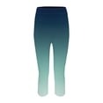 thumbnail image 7 of Capri Leggings for Women, Audhol Women's Soft High Waist Leggings for Workout Athletic Running 3/4 Stretch Yoga Pants Womens Capri Leggings Mint Green M, 7 of 7