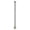 Silver, variant on Systematic Art GKHRW347LL Ball-End Hanging Rod- White 60 in.