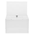 thumbnail image 1 of Acrylic Donation Box Transparent Ballot Box Clear Suggestion Box Donation Box for Fundraising, 1 of 9