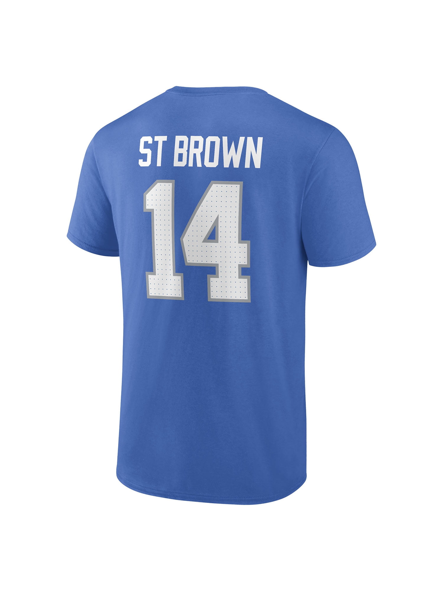 NFL Amon-Ra St. Brown Detroit Lions Mens Name & Number Short Sleeve Tee