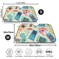 thumbnail image 7 of Lsque Playing Video Games Car Windshield Sun Shade | Accordion Folding Style Auto Shade for Car Truck SUV Van | Blocks UV Rays Sun Visor Protector | Small, 7 of 7