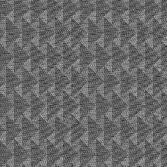 Ahgly Company Indoor Square Patterned Battleship Gray Area Rugs, 8' Square