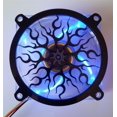 thumbnail image 1 of Inspired Laser Design Custom Acrylic Flame Computer Fan Grill 80mm, 1 of 4