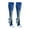 "Blue,XXL", variant on 1 Pair Outdoor Running Sports Breathable Nurses Compression Calf High Socks Stocking