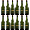 Zilch Alcohol-Free Brut Bubbles: Premium Non-Alcoholic California Sparkling White Wine | 12 PACK