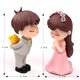 thumbnail image 1 of Mini figura de pareja de Navidad para decoración del hogar, adorno de bonsái para jardín, juguete en miniatura para niños, estatua de personas, 2 piezas, 1 of 4