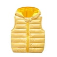 thumbnail image 4 of SHUNSUI Kids Hooded Vest Ears Design Winter Sleeveless Coat Outerwear Boys Girls Size 3-4 Years, 4 of 4
