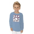 thumbnail image 2 of Awkward Styles Halloween Toddler Long Sleeve Shirt Ghosts Kids T-Shirt, 2 of 5