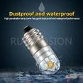 thumbnail image 5 of Ruiandsion E10 Warm White LED Bulb with 3030 Chip Non-Polarity 24V 200LM for Flashlights Camping and Outdoor Lighting,(Pack of 10), 5 of 7