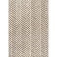 thumbnail image 2 of nuLOOM Dawn Herringbone Indoor/Outdoor Area Rug, 7' 6" x 10' 9", Brown, 2 of 2