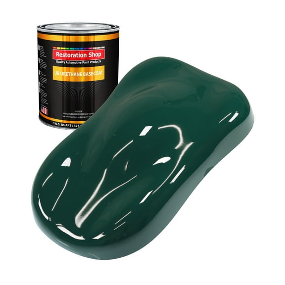 Woodland Green 1 Quart URETHANE BASECOAT Car Auto Body Paint
