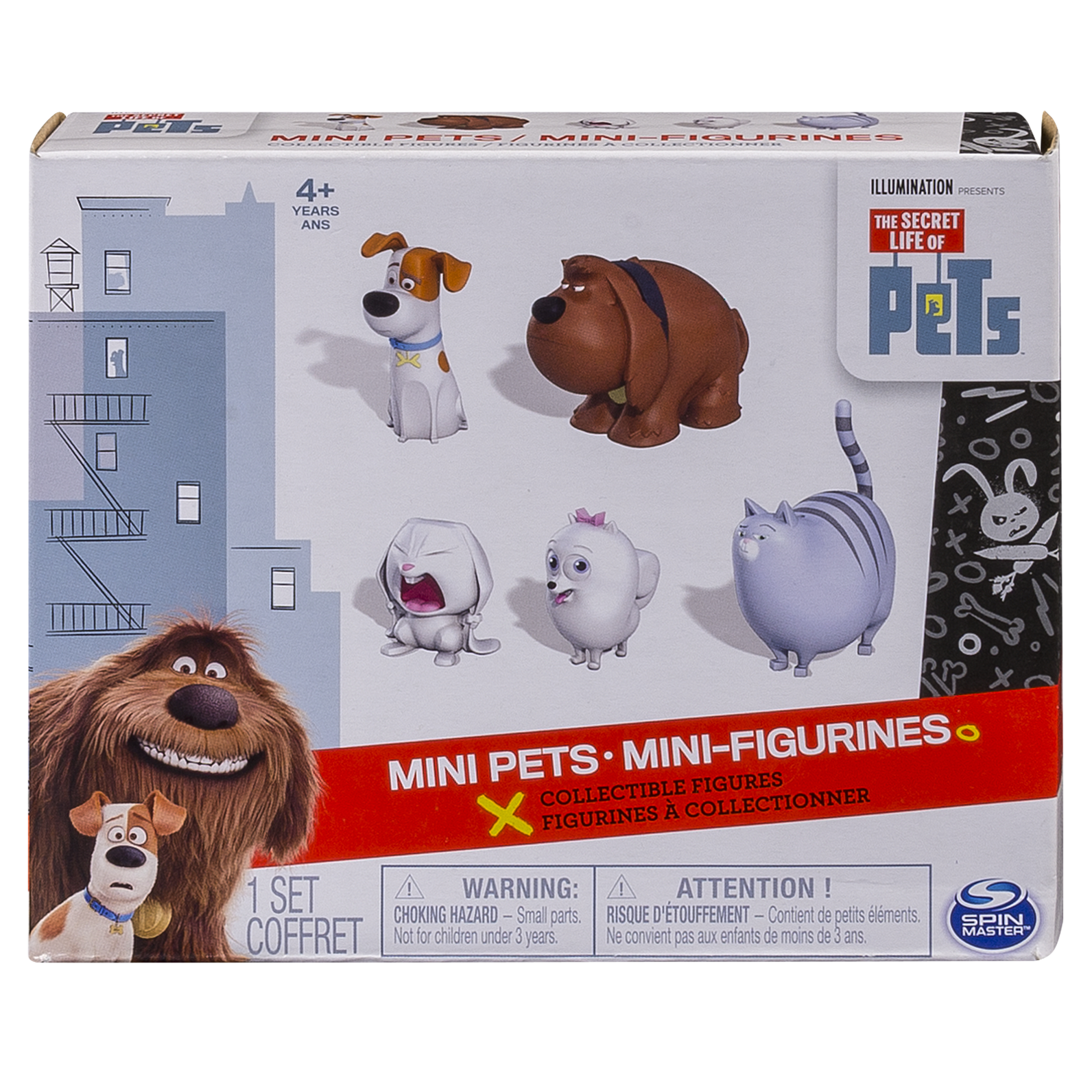 The Secret Life of Pets - Mini Pets Collectible Figures 5-Pack - image 2 of 3