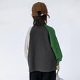 thumbnail image 7 of Kids Toddler Boys Long Sleeve T-Shirt Sweatshirt Cotton Shirt Casual Shirt Collar Sweatsuit Baby Spring Autumn Pullover for1-10Y, 7 of 7
