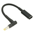 thumbnail image 4 of USB Type C Female To 4.8x1.7mm Male Adapter Cable, Aluminum Alloy Nylon PD Power Adapter PD E MARK Chip  For Home, 4 of 8