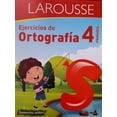 thumbnail image 1 of EJERCICIOS DE ORTOGRAFIA 4 PRIMARIA LAROUSSE EDICIONES EQUIPO EDITORIAL LAROUSSE, 1 of 2