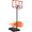Red-8.5, variant on Simenmax Portable Basketball Hoop, Adjustable Height 5.08–8.53 FT, Outdoor Sturdy System with Shatterproof Backboard, Absorbing Rim for Backyard, Driveway, or Street Courts,White