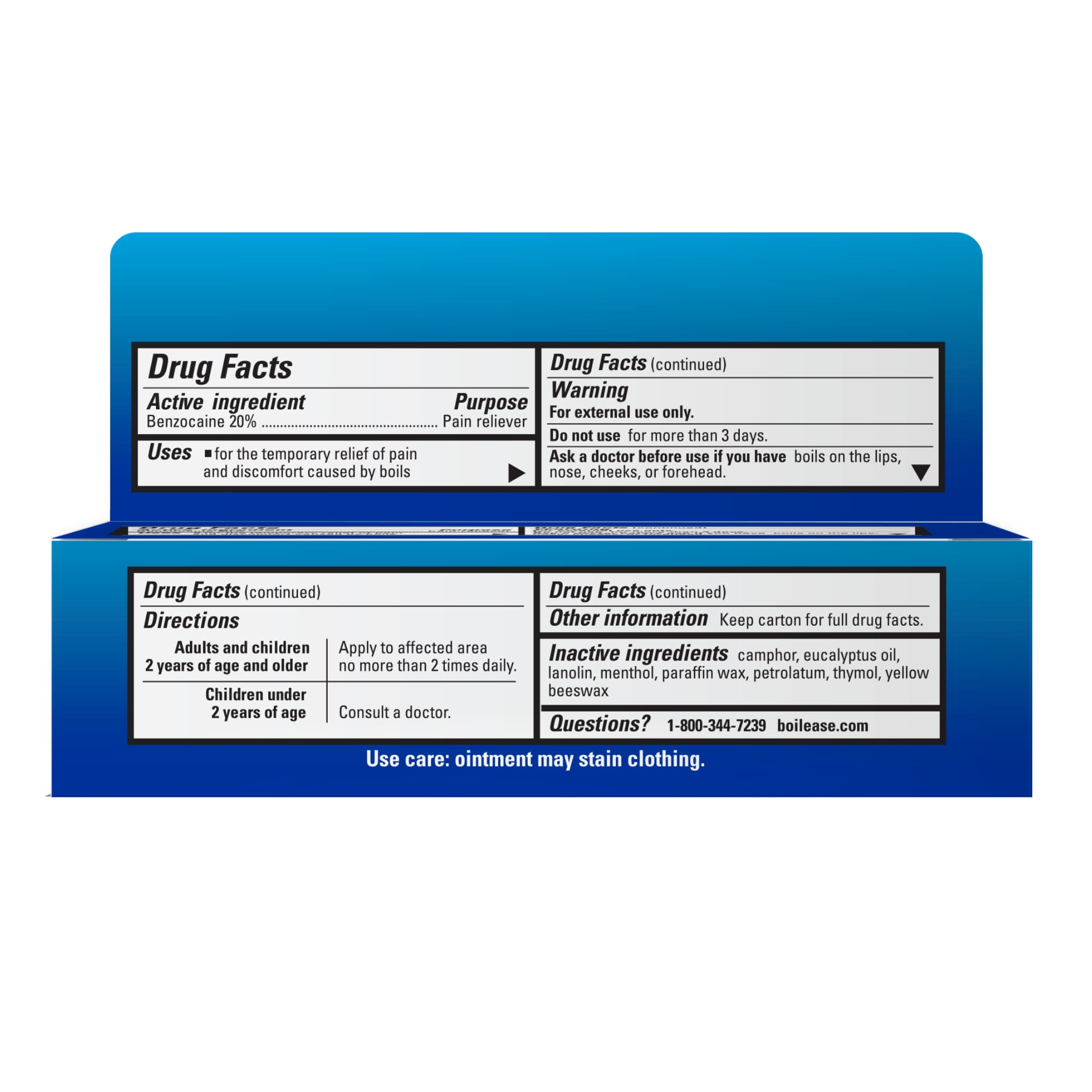 BoilEase Maximum Strength Pain Relieving Ointment, Nepal Ubuy